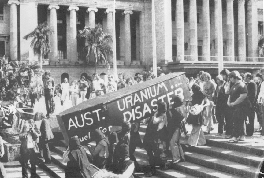 1978 anti-uranium demonstration