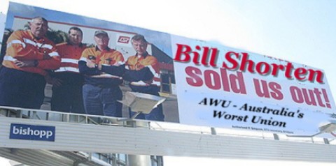 Bill sold us out